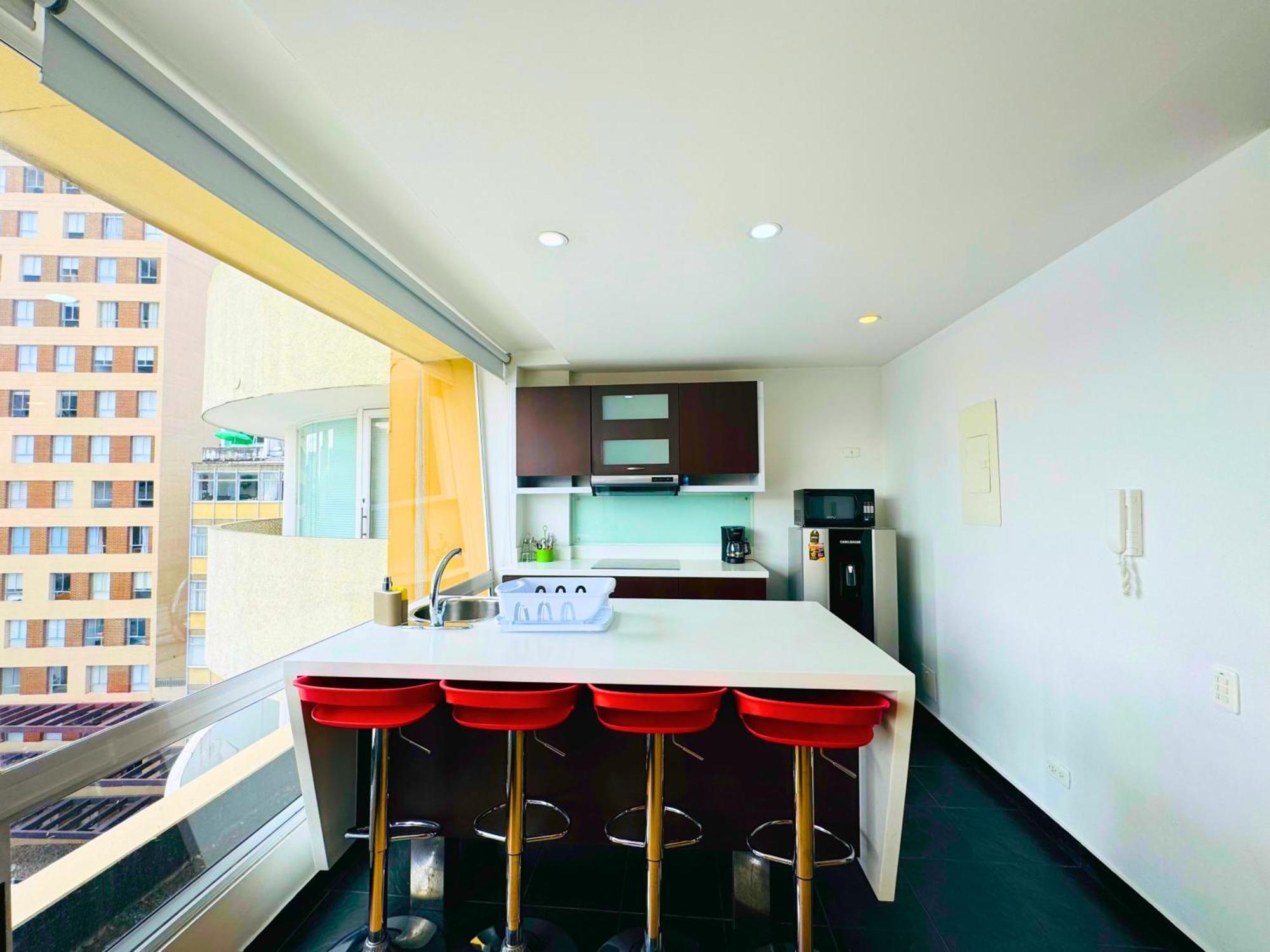 Aparta Suite Continental Bogotá Exteriér fotografie