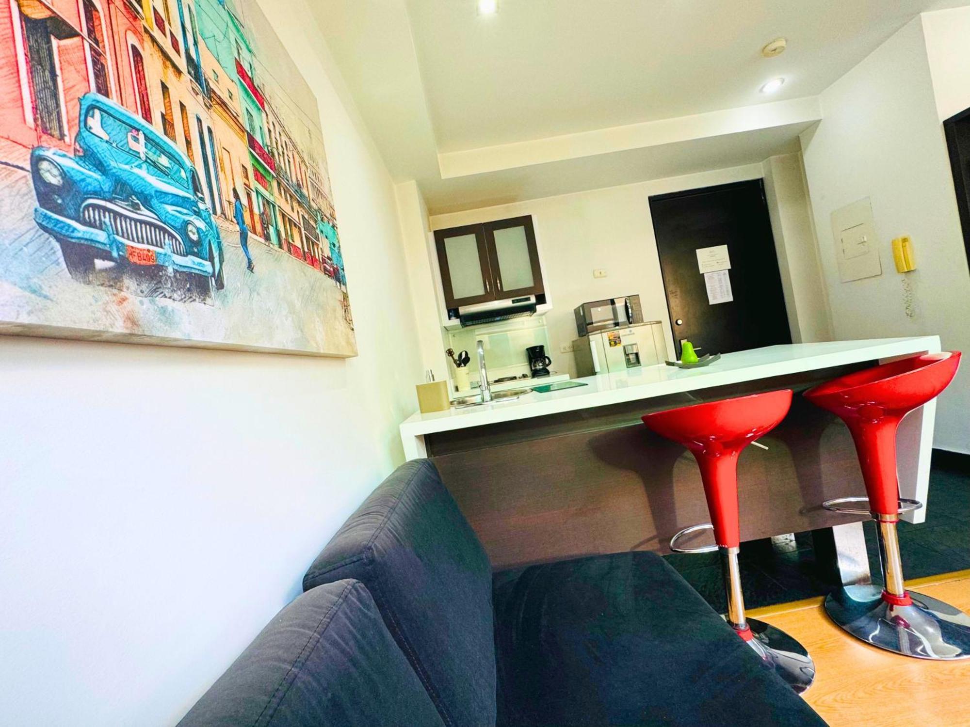Aparta Suite Continental Bogotá Exteriér fotografie